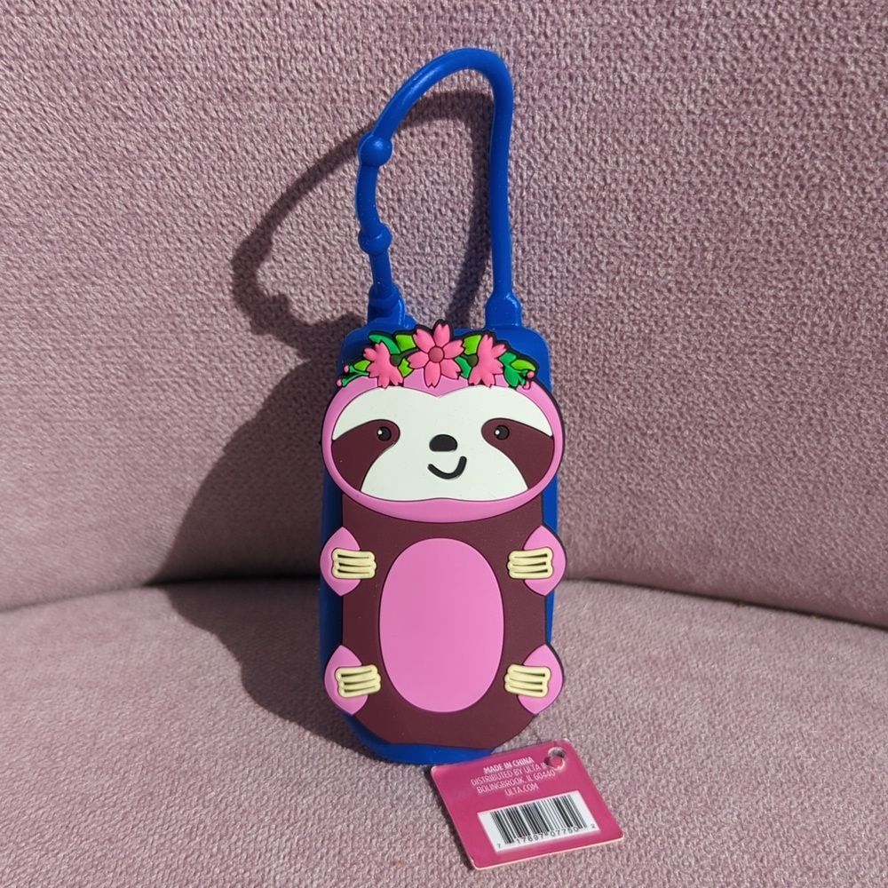 Ulta Beauty Sloth Hand Sanitizer Sling Holder NWT
